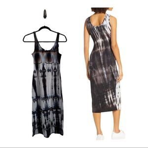 Fraiche by J Jersey Sleeveless Tie Dye Midi Dress size S
